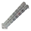 Nóż motylkowy Balisong Silver z klipsem - 3