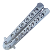 Nóż motylkowy Balisong Silver (NM23) - 3