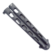 Nóż motylkowy Balisong Black Plain - 5