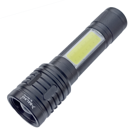 Latarka akumulatorowa X-BALOG XPE-P50 + COB