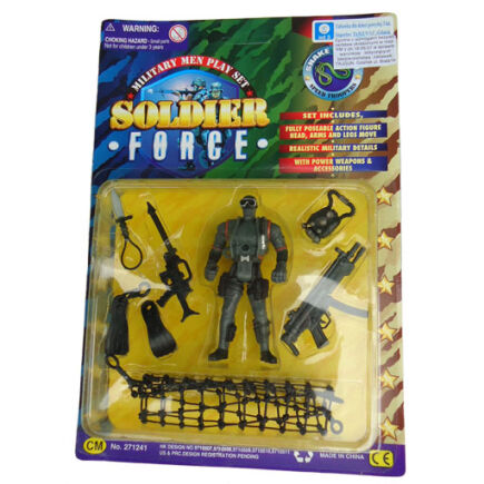 Żołnierzyk SOLDIER FORCE z ekwipunkiem (Z41-03)