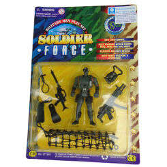 Żołnierzyk SOLDIER FORCE z ekwipunkiem