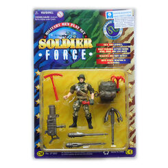 Żołnierzyk SOLDIER FORCE z ekwipunkiem