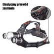 Latarka czołowa High Power 3 x LED CREE T6 - 3