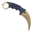Nóż karambit CS:GO NKR3 gold - 2