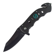 Nóż ratowniczy Black Knife z klipsem