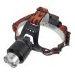 Latarka czołowa Dual Light 1x LED T6, 1x LED XPE - 2