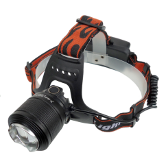 Latarka czołowa Dual Light 1x LED T6, 1x LED XPE