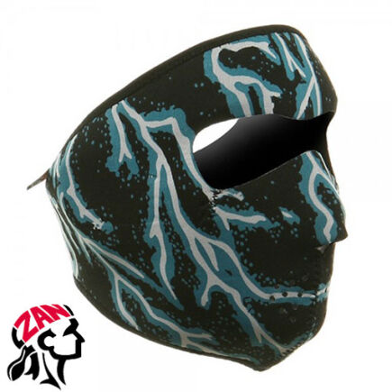 Maska ZanHeadgear Full Face Lightning, Blue (WNFM226)