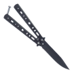 Nóż motylkowy KANDAR Black Balisong Rhombus  - 2