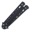 Nóż motylkowy KANDAR Black Balisong Rhombus  - 3