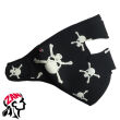 Maska ZanHeadgear Full Face Skull & Crossbones White (WNFM112W)